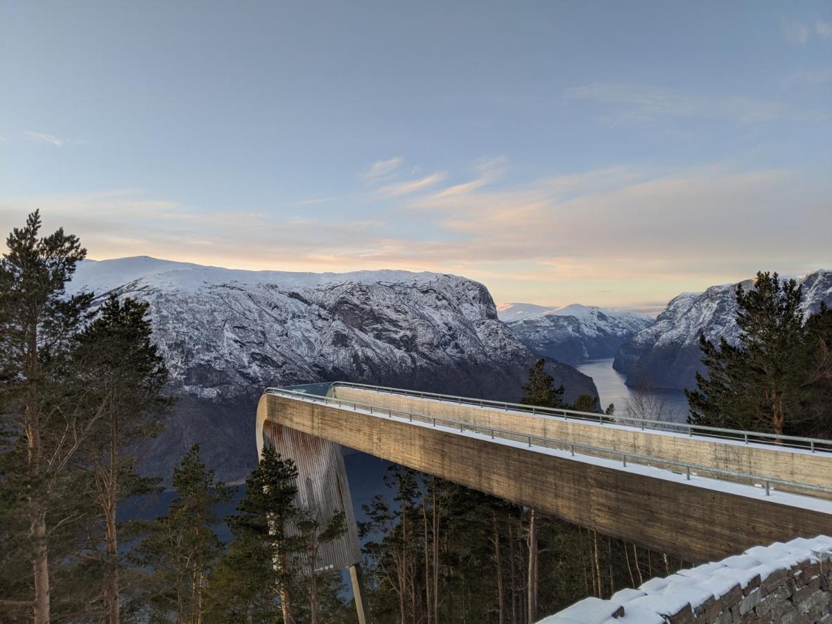 Apartment With Panoramic View Flåm Exteriér fotografie