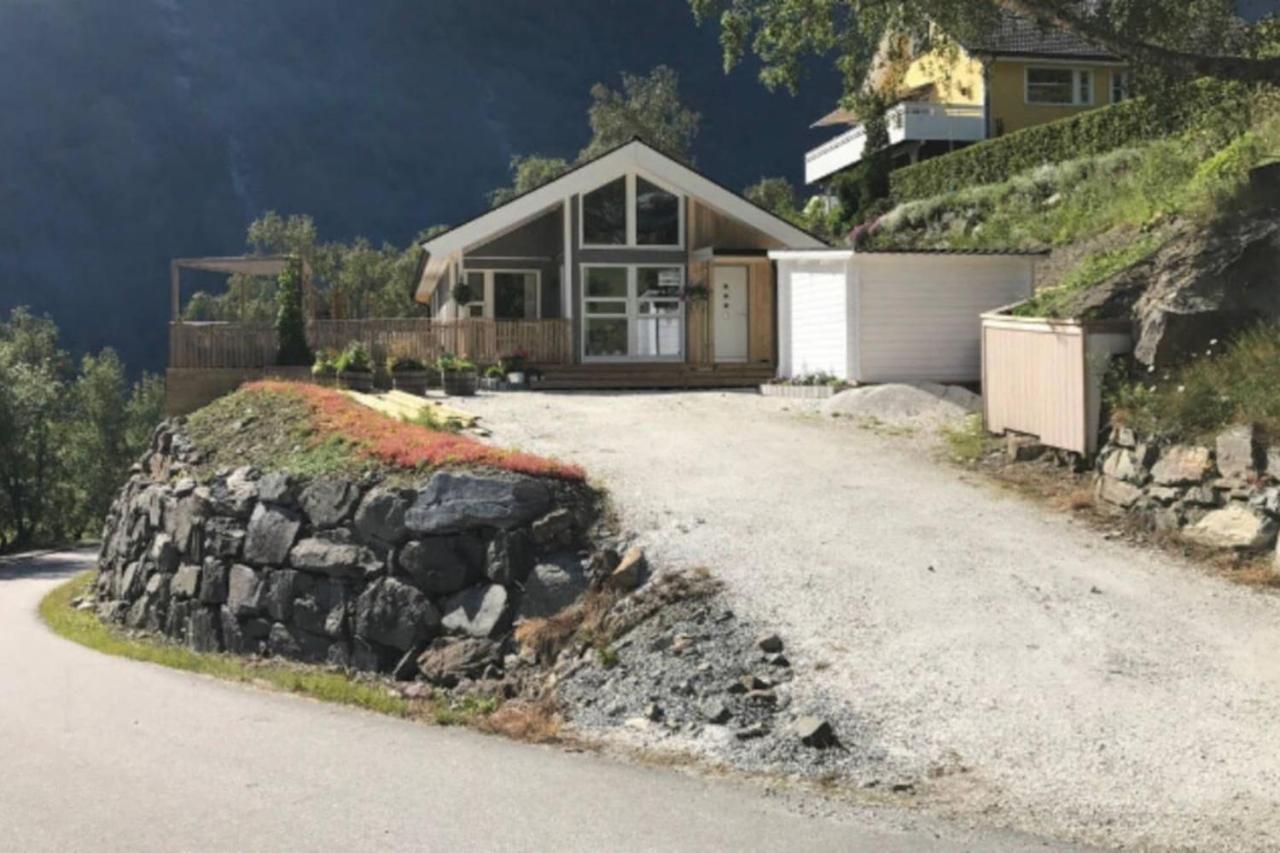 Apartment With Panoramic View Flåm Exteriér fotografie
